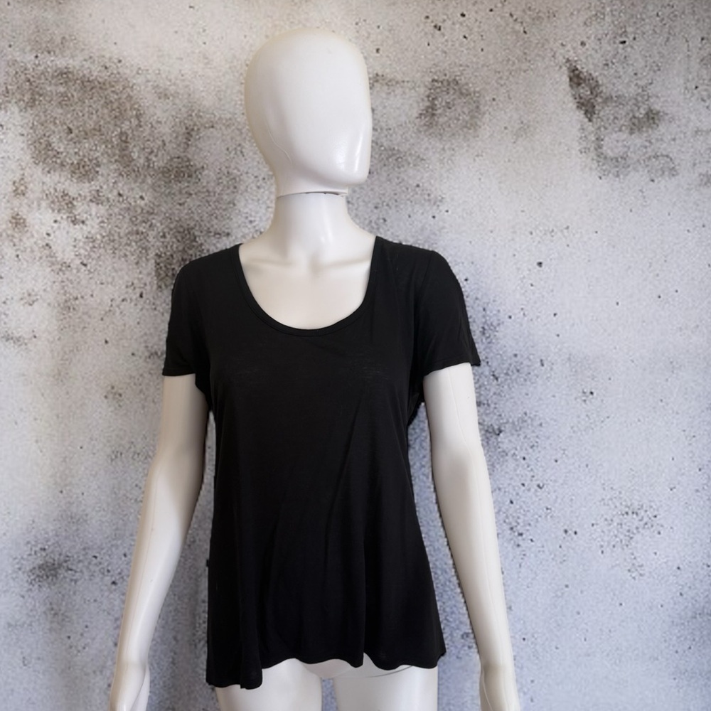 The Row banded scoop neck t shirt